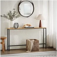 SoBuy Konsolentisch FSB19, Konsolentisch schmal, Sofatisch, Wohnzimmer Flur Büro, Konsolentisch Flurtisch Sideboard Beistelltisch Vintage