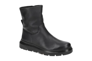 Ecco 216243 NOUVELLE Damen Stiefeletten Schwarz Winterstiefel - Warmfutter & ...