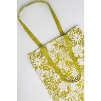 Tranquillo Einkaufsbeutel Stoffbeutel BLOSSOM CHARM, Nachhaltiger Stoffbeutel aus 100 % GOTS-Biobaumwolle