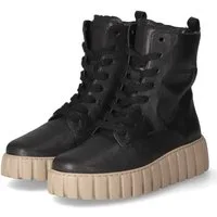 Gabor Gabor 76.786.57 Damen Glattleder black Schnürstiefel
