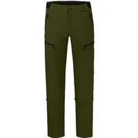 Bergson Outdoorhose LEBIKO Herren Wanderhose, robust, elastisch, Normalgrößen, dunkel grün
