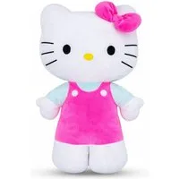 SANRIO Kuscheltier Hello Kitty Kuscheltier Plüschtier 23 cm Stofftier Schleife pink (Set, 1-St., Geschenk-Set), Stofftier Sale Geschenke für Mädchen Jungen Kinder Babys spielen