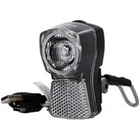 FISCHER Fahrrad Fahrrad-Frontlicht LED-Akku-Frontlicht 45/20 Dynamo Look