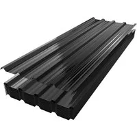 FIVMEN Wellplatte Trapezblech Wellplatten Deckenplatten 12 x Dachpaneele Metallblech, für Dachkonstruktionen, Garagen, Gewächshäuser, Zwinger