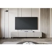 Home affaire Lowboard LOWBOARD PHUKET II, TV-Kommode Breite 190cm (1 St), Modernes, griffloses Design mit 4 Klappen in eleganten, matten Farben