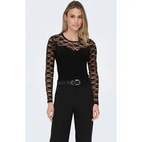 ONLY Langarmshirt ONLSABINA (1-tlg) Spitze