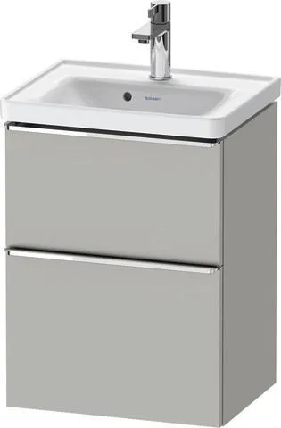 Duravit D-Neo Waschtischunterbau wandhängend Betongrau Matt 484x372x625 mm - DE4350010070000 DE4350010070000
