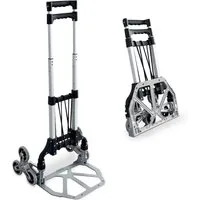 Grafner Treppensackkarre Treppensteiger Sackkarre Alu ausziehbar klappbar 70kg Treppensackkarre, 70kg Tragkraft, klappbar, ausziehbar