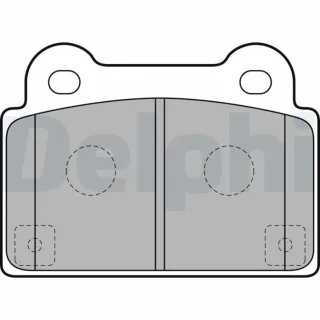 Delphi Bremsbel?ge hinten Mitsubishi Lancer