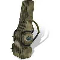 normani Angelrutentasche Rutentasche 1,25 m RodBox Quattro, Rutenfutteral Anglertasche Rutenrucksack mit 4 Rutenfächern