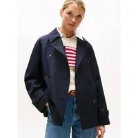 Tommy Hilfiger Trenchcoat COTTON REG SHORT TRENCH COAT