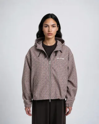 Smith&Soul - Check Hooded Jacket - Gr. - M