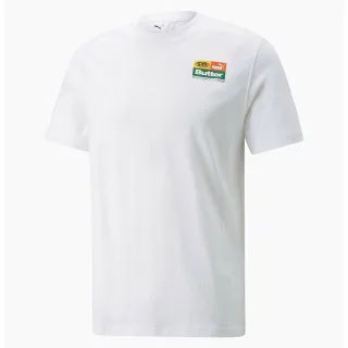 Puma x Butterwaren Kurzarm Crew Hals weiße Herren T-Shirt 532442 02