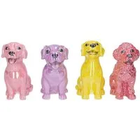 Giftcompany Dekovase Mignon Vase Hund sortiert (1 Stück) (Vasen)