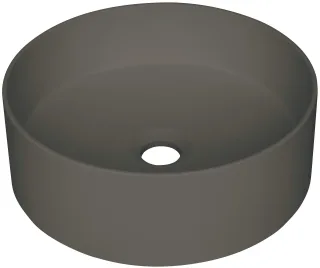 Neuesbad Serie 600 Waschbecken, Anthrazit Metallic, Ø360mm NB1DECQSTU4S1