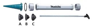 Makita Beutelhalter kpl., 600/800 ml - 196352-6