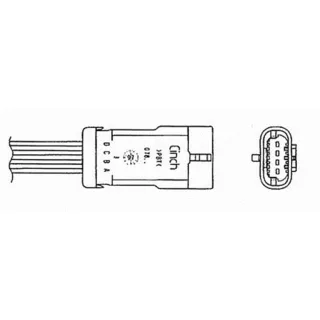 NTK Lambdasonde Nissan Opel Renault 92080
