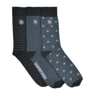Lambretta - "Target" Socken für Herren (3er-Pack) (Dunkelblau)