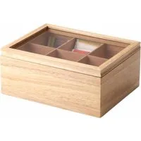 Continenta Teebox, Holzwerkstoff, (1-tlg), Handarbeit