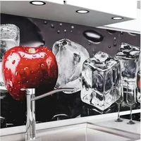 danario Küchenrückwand Folie selbstklebend - Matt - Spritzschutz Küche - versteift & robust