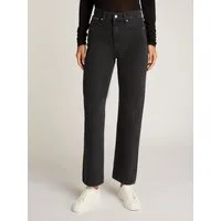 Calvin Klein Jeans Mom-Jeans HIGH RISE STRAIGHT leichte Stoned wash Optik, mit Coinpocket