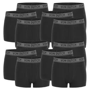 12er Pack Von Dutch Original Boxer Brief Boxershorts Herren Unterwäsche
