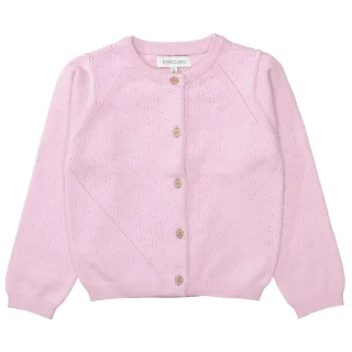 STACCATO - Md.-Strickjacke light mauve - Gr. - 134