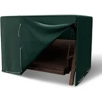 Kronenburg Hollywoodschaukel Abdeckung, 150 x 210 x 150cm, wasserdicht, Abdeckplane Gartenschaukel für 3-4 Sitzer - Wasserdicht in grün