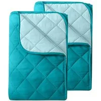 wometo Microfaserbettdecke Camping, 155x220 cm, Füllung: Kunstfaser, OEKO-TEX®, leichte Microfaser-Bettdecken, gesteppt, kochfest