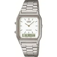 CASIO VINTAGE Chronograph AQ-230A-7DMQYES, Quarzuhr, Armbanduhr, Damenuhr, Herrenuhr,Digitaluhr, Edelstahlarmband