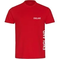 multifanshop T-Shirt Herren England - Brust & Seite - Männer