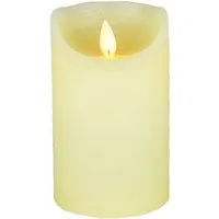 Coen Bakker Deco BV LED-Kerze LED Echtwachskerze Kerze 10 / 12,5 / 15 cm Timer Ø 7,5cm Wachskerze (1-tlg), große Farb- und Größenauswahl, Echtwachskerzen mit Timerfunktion