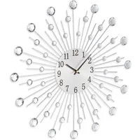 relaxdays Wanduhr Diamant Ø 50 cm