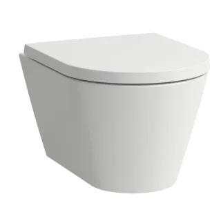 LAUFEN Kartell Wand-Tiefspül-WC H8203330000001 weiß, spülrandlos, Form innen rund