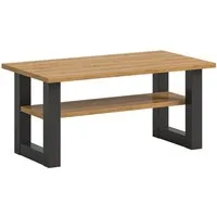 xonox.home Couchtisch in Grau / Artisan Eiche - 90x42x50cm (BxHxT)