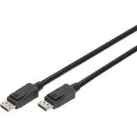 DisplayPort Anschlusskabel, UHD 8K schwarz, 1 Meter