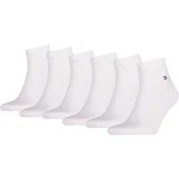 Tommy Hilfiger Kurzsocken TH MEN QUARTER 6P ECOM (6-Paar, 6 Paar) mit Logostickerei