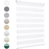 Doppelrollo Duo Rollo Klemmfix ohne Bohren für Fenster Rollos Jalousie Faltrollo, Sekey, freihängend, Klemmträger, Montage mit oder ohne Bohren möglich