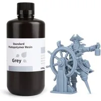 ELEGOO 3D-Drucker Standard Resin, Hohe Präzision, schnelle Aushärtung & geruchsarme Formel.