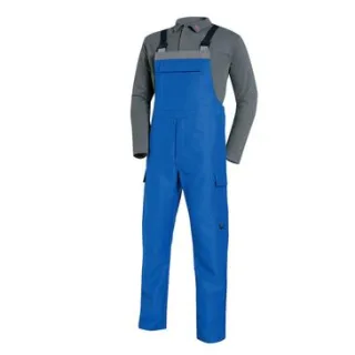 uvex welding Herren Latzhose - Schweißerschutzbekleidung blau 46 - 1684906