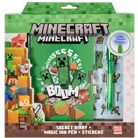 Minecraft Tagebuch Minecraft - Tagebuch + Stift (NEU & OVP), mit Stift