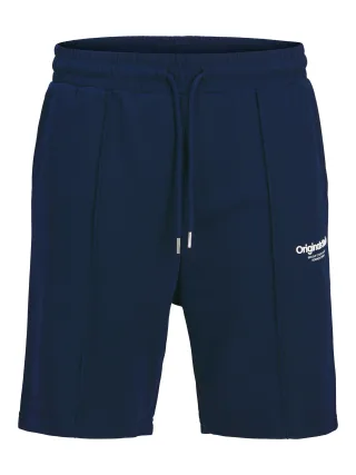 JACK&JONES - JPSTVESTERBRO SWEAT SHORTS GMS MNI ocean cavern - Gr. - 98