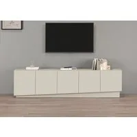 OTTO home Lowboard VELA, Höhe 60 cm, Breite 225 cm,Design mit schrägen Türen (1 St), Made in Italy, Maße-B/T/H: 225x35x60, Lowboard, TV-Board, TV-Kommode