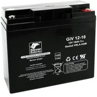 Banner Batterien Batterie Stand by Bull 12 Volt 18 Ah GIV 12-18 Batterie, 12 Volt 18 Ah GIV 12-18