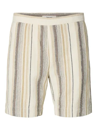selected men - Selected 16101249 Egret/BrownMulti Egret/BrownMulti - Gr. - XL