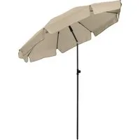 FARE Sonnenschirm, Höhenverstellbar, Knickvorrichtung, Lichtschutzfaktor UPF 50+, Ø180cm
