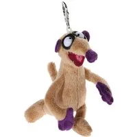 Sandmännchen Plüschfigur Jan Schlüssel-Anhänger Violett 15 cm Sandmann Jan & Henry