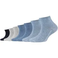 Camano Kurzsocken ca-soft (7 Paar) mit verstärktem Fersen- und Zehenbereich