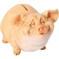 Udo Schmidt Bremen...das Original Spardose Spardose Charakterschwein, Sparschwein Wiederverschießbar