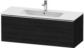 Duravit D-Neo Waschtischunterbau wandhängend Eiche Schwarz Matt 1210x462x440 mm - DE4264010160000 DE4264010160000
